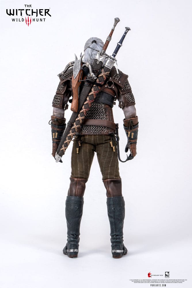 Figurine The Witcher 3 : Wild Hunt 1/6 Geralt de Riv 30 cm