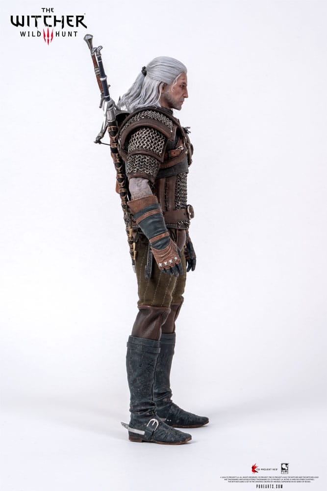 Figurine The Witcher 3 : Wild Hunt 1/6 Geralt de Riv 30 cm