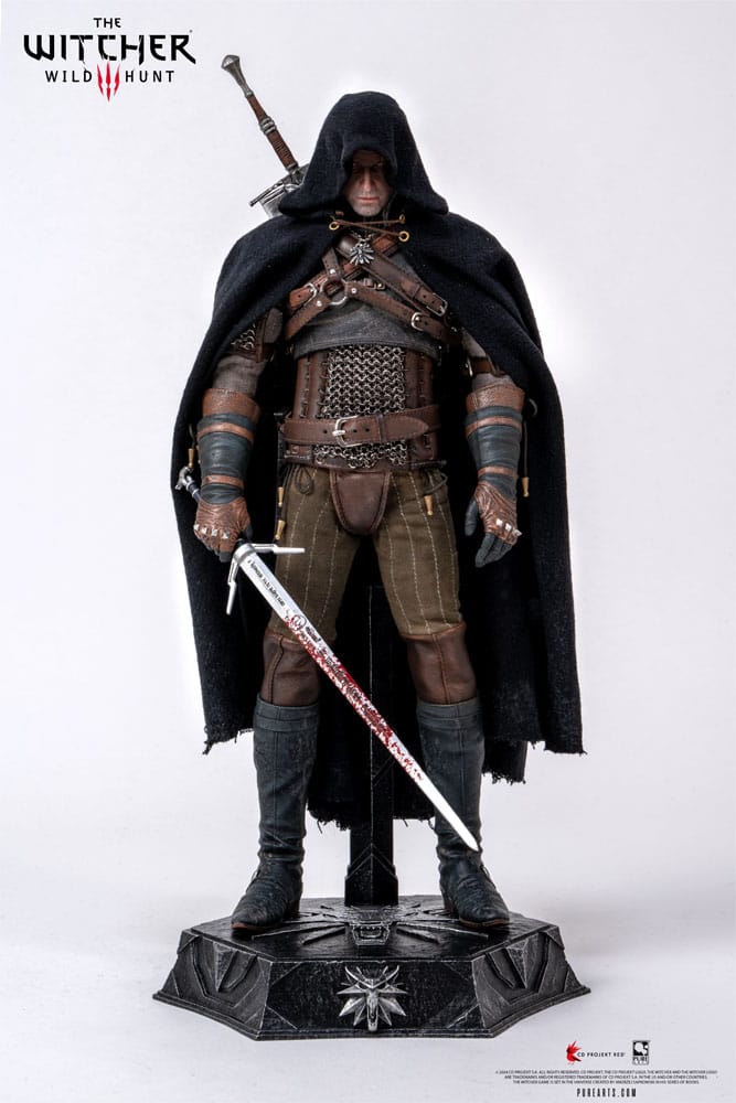 Figurine The Witcher 3 : Wild Hunt 1/6 Geralt de Riv 30 cm