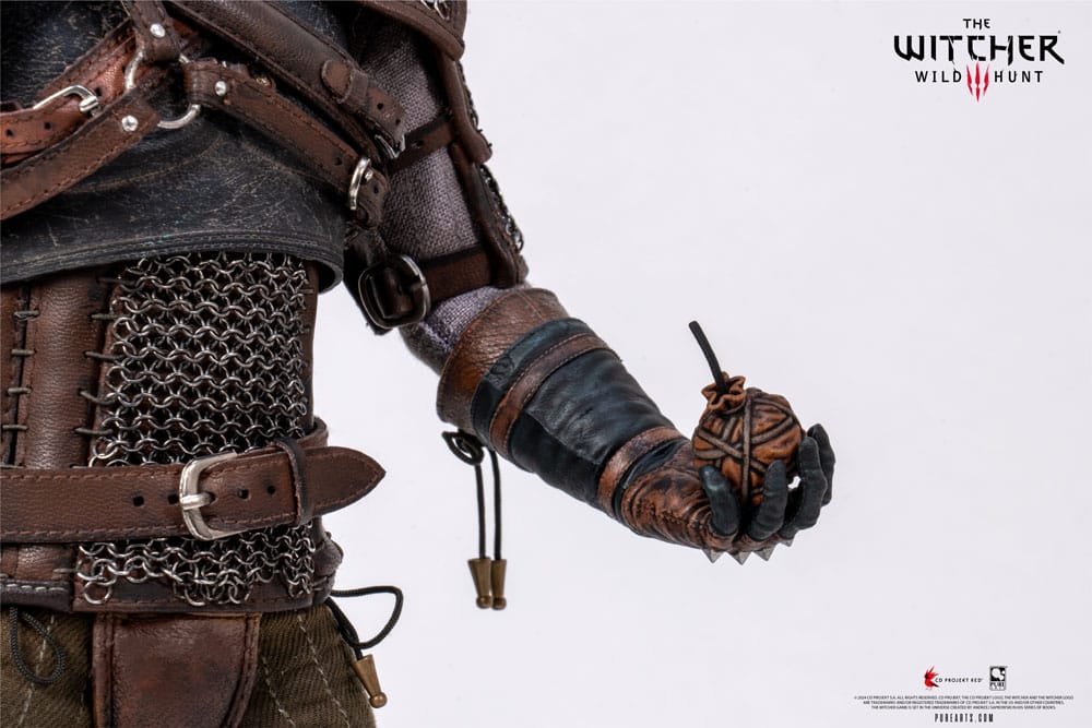 Figurine The Witcher 3 : Wild Hunt 1/6 Geralt de Riv 30 cm
