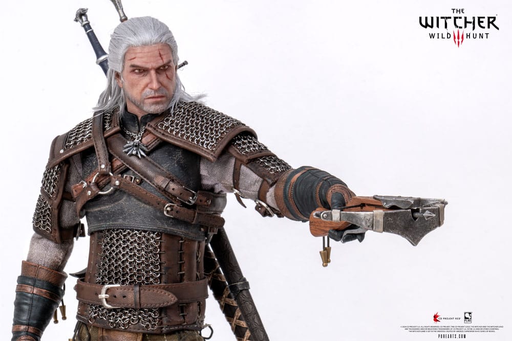 Figurine The Witcher 3 : Wild Hunt 1/6 Geralt de Riv 30 cm
