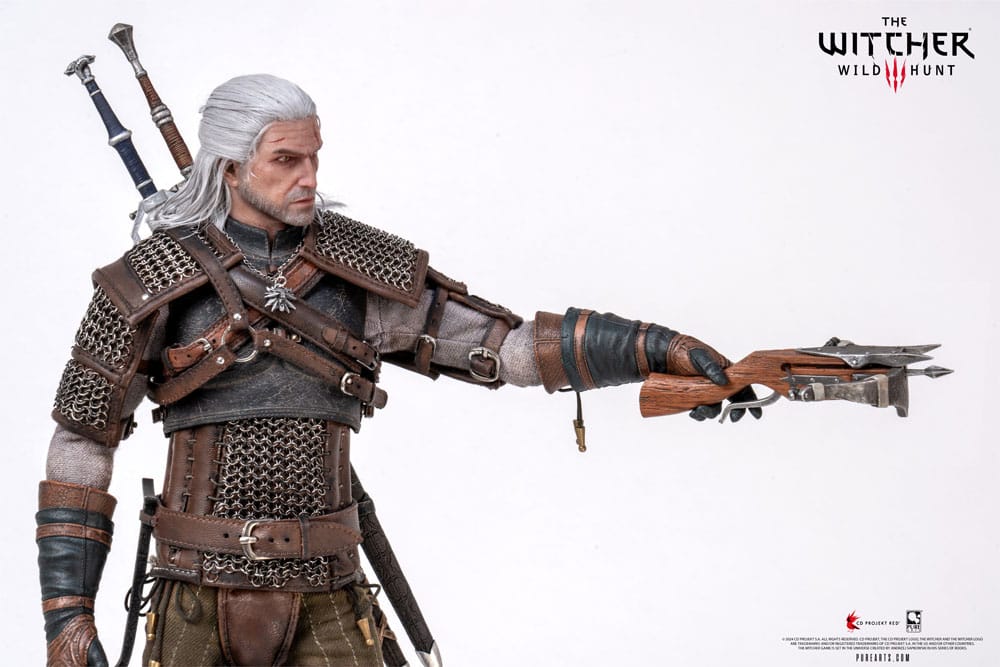 Figurine The Witcher 3 : Wild Hunt 1/6 Geralt de Riv 30 cm