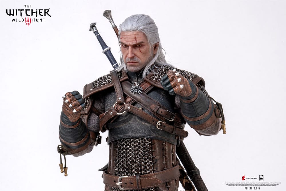 Figurine The Witcher 3 : Wild Hunt 1/6 Geralt de Riv 30 cm