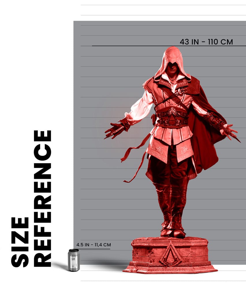 Assassin´s Creed statuette 1/2 Prestige Line Ezio Auditore 110 cm
