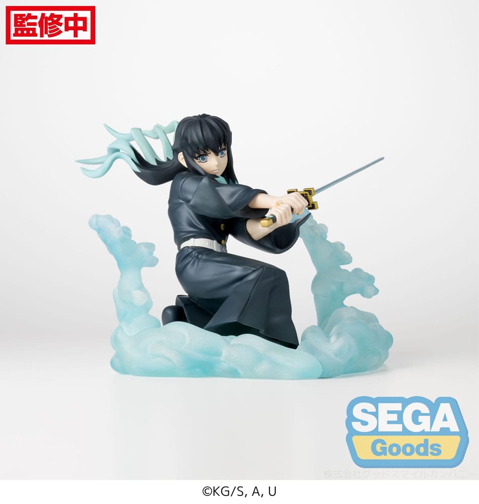 Demon Slayer: Kimetsu no Yaiba statuette PVC Xross Link Anime Muichiro Tokito Hashira Training Arc 11 cm