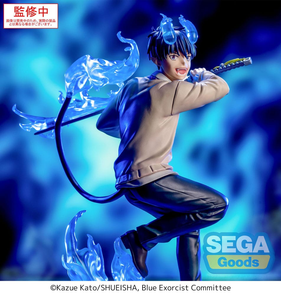 Blue Exorcist Shimane Illuminati Saga statuette PVC Xross Link Rin Okumura 18 cm
