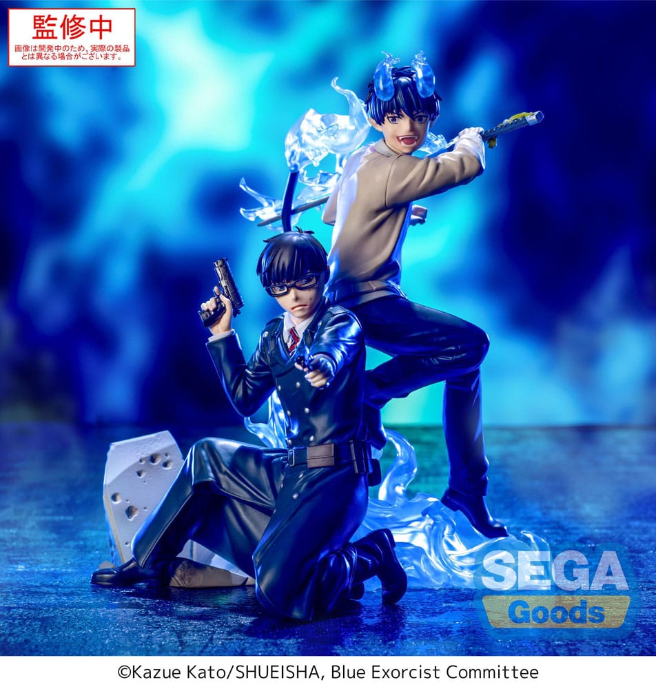 Blue Exorcist Shimane Illuminati Saga statuette PVC Xross Link Rin Okumura 18 cm