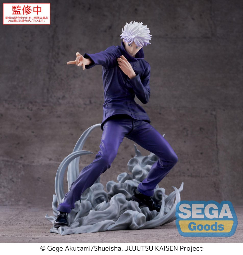 Statuette Jujutsu Kaisen Luminasta PVC Satoru Gojo Creux Violet (Kyoshiki Murasaki) 21 cm