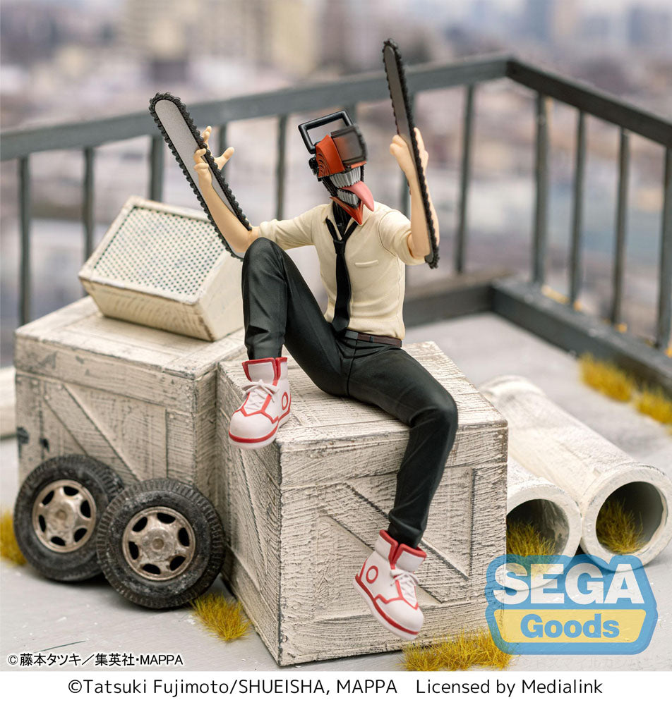 Chainsaw Man : Statuette PVC Chainsaw Man perché
