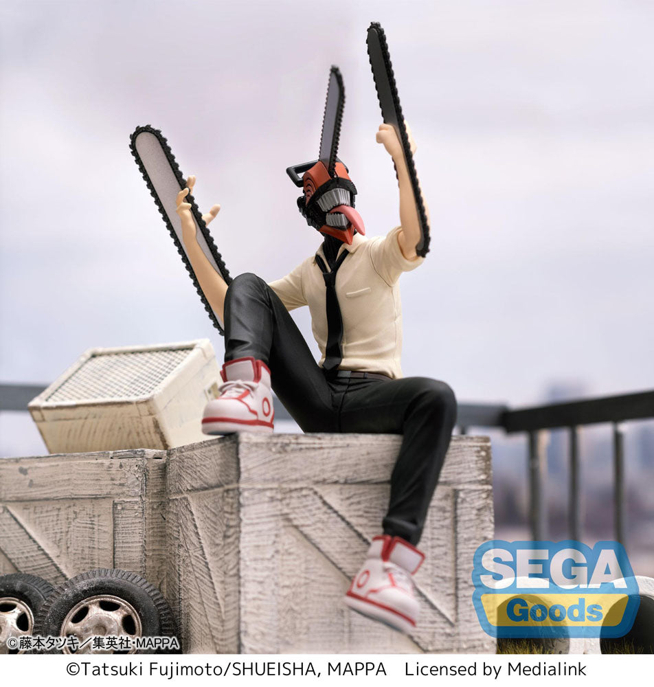 Chainsaw Man : Statuette PVC Chainsaw Man perché