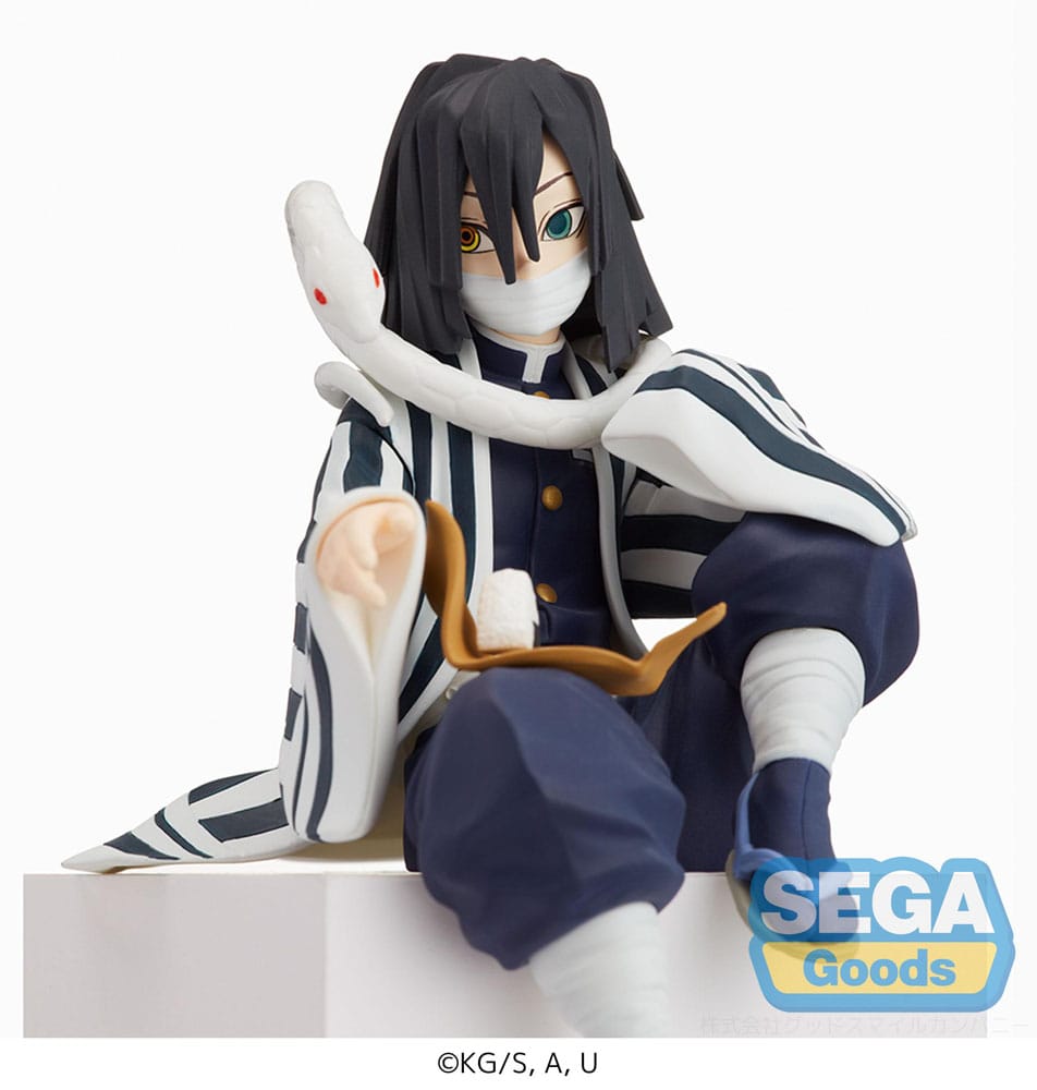 Demon Slayer: Kimetsu no Yaiba : Statuette PVC PM Perching Obanai Iguro (re-run) 15 cm