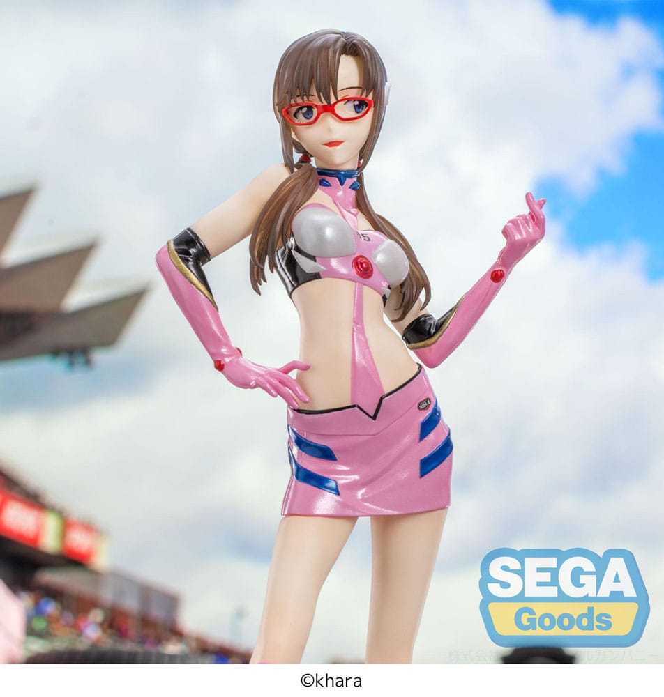Evangelion statuette Luminasta PVC Evangelion Racing Mari Makinami Illustrious Pit Walk 21 cm