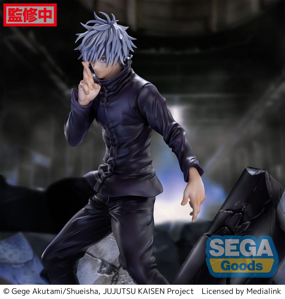 Jujutsu Kaisen statuette Luminasta PVC Figurizm Shibuya Incident Satoru Gojo Unlimited Void 21 cm