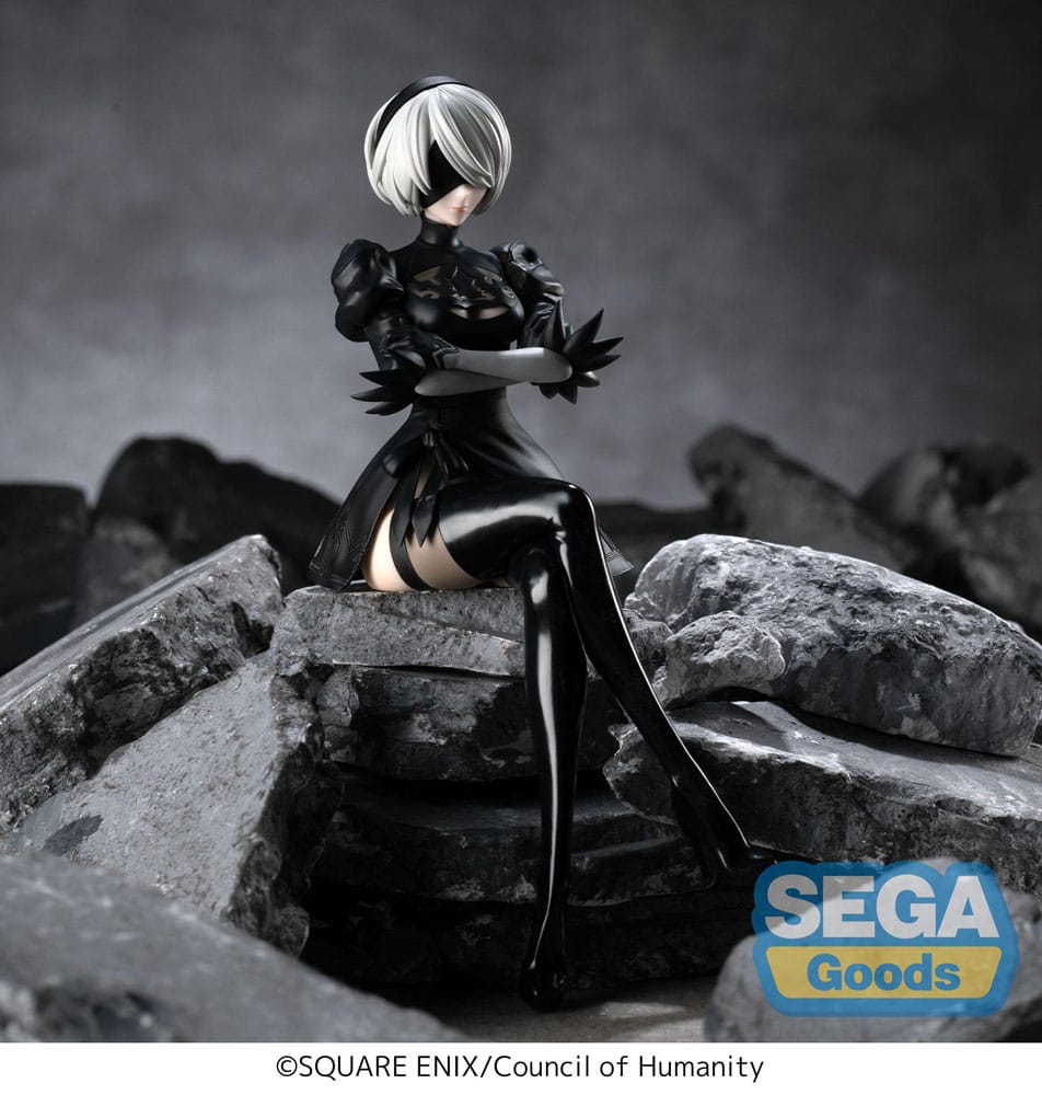 NieR:Automata Ver1.1a statuette PVC PM Perching 2B 13 cm