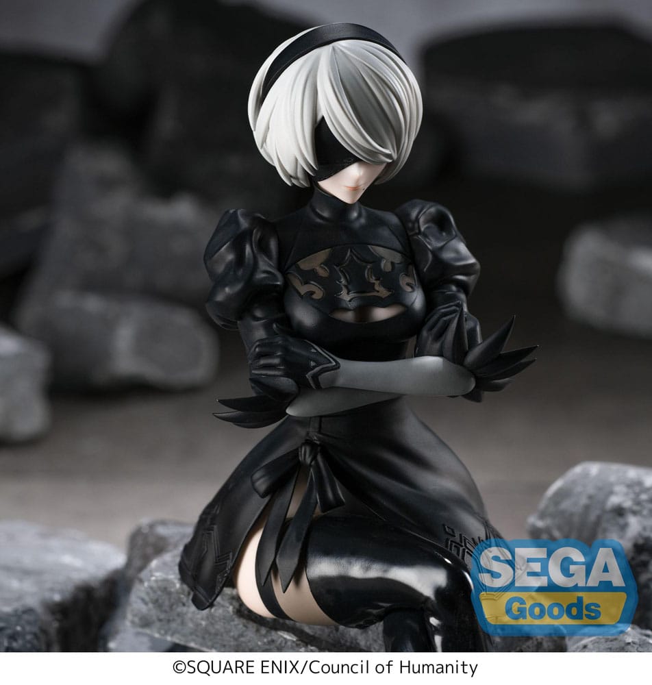 NieR:Automata Ver1.1a statuette PVC PM Perching 2B 13 cm