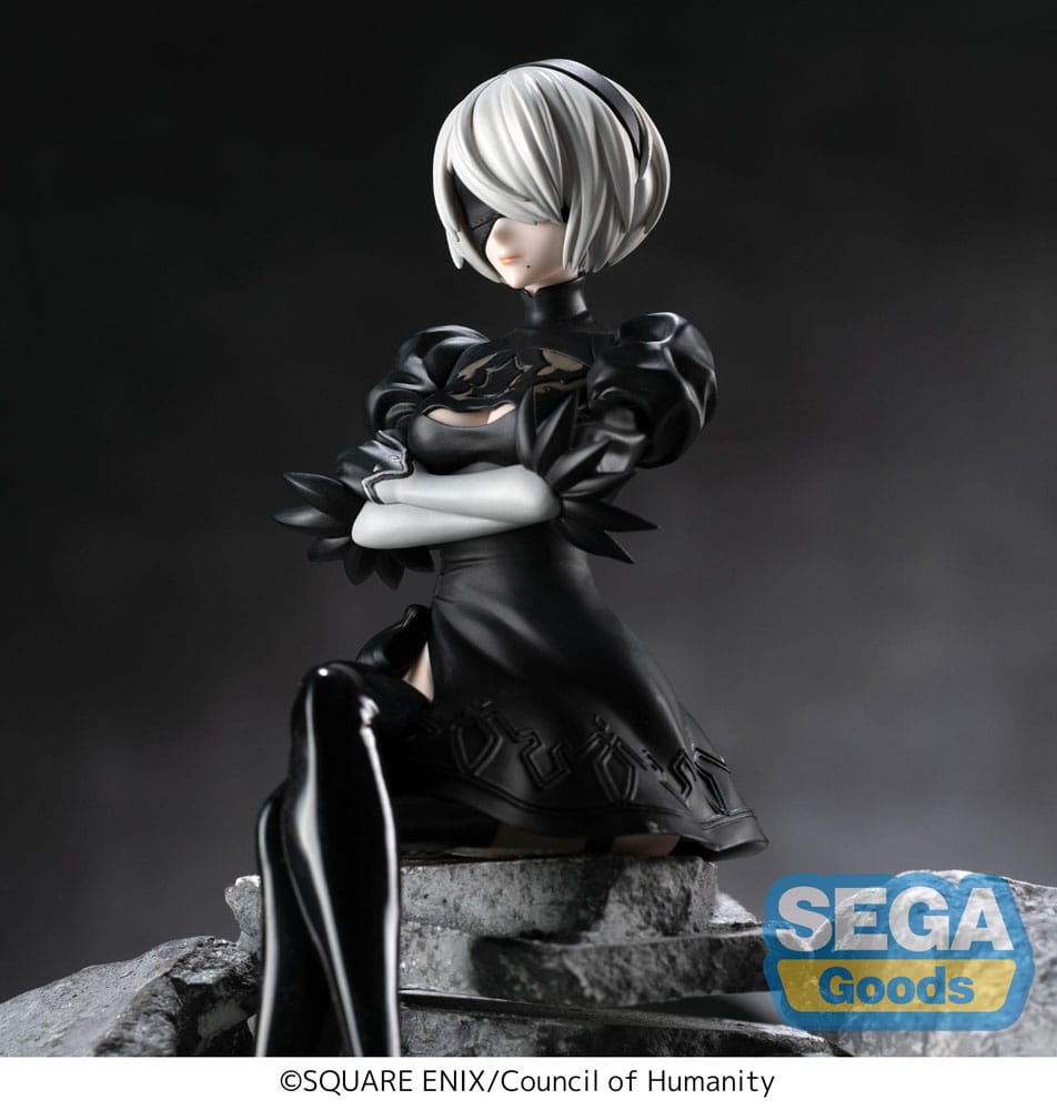NieR:Automata Ver1.1a statuette PVC PM Perching 2B 13 cm