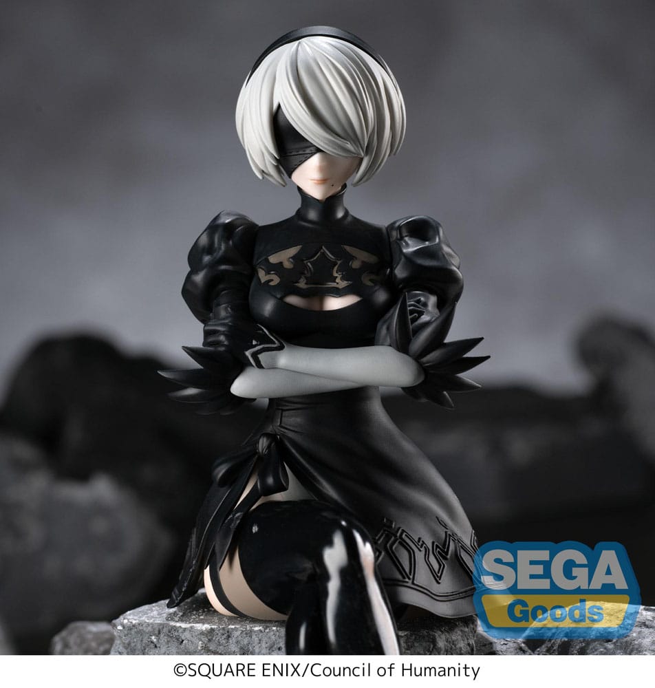 NieR:Automata Ver1.1a statuette PVC PM Perching 2B 13 cm