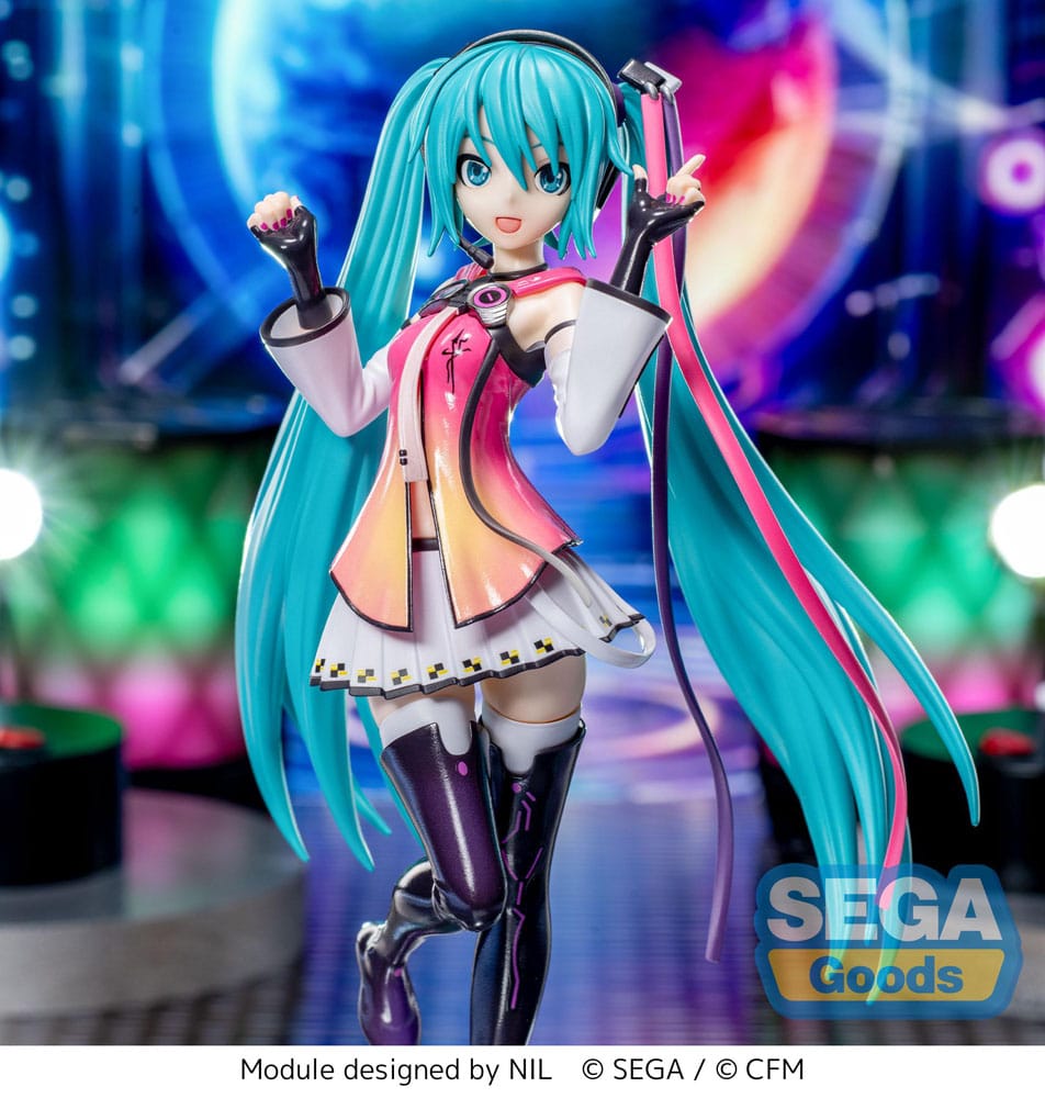 Hatsune Miku Series statuette Luminasta PVC Project DIVA MEGA39's Hatsune Miku - Star Voice 18 cm