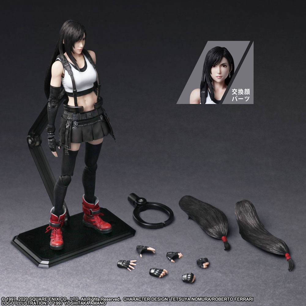 Final Fantasy VII Remake Play Arts Kai figurine Tifa Lockhart 25 cm