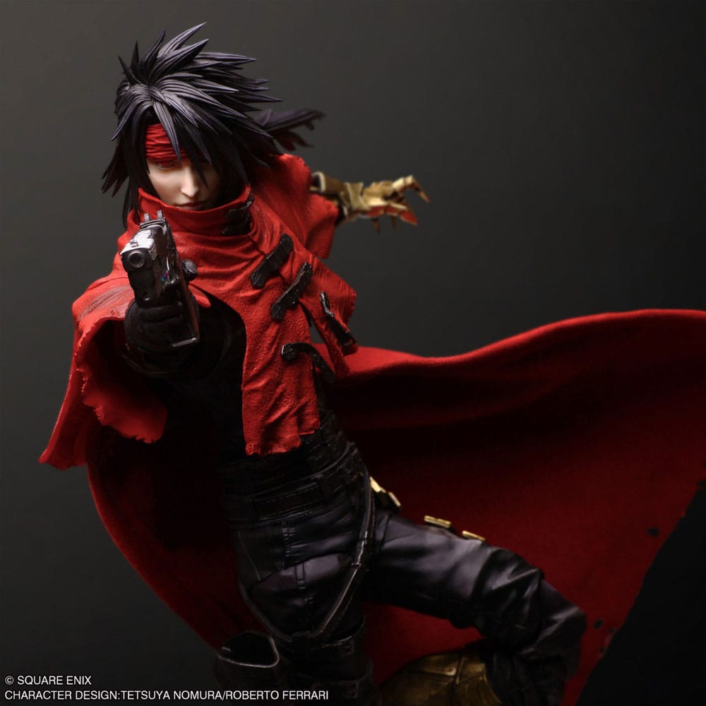 Figurine Play Arts Kai de Final Fantasy VII Rebirth Vincent Valentine 28 cm