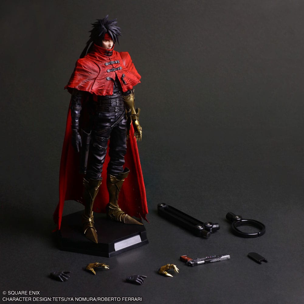 Figurine Play Arts Kai de Final Fantasy VII Rebirth Vincent Valentine 28 cm
