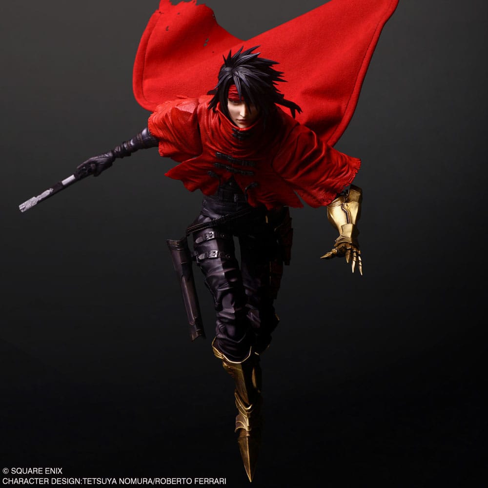 Figurine Play Arts Kai de Final Fantasy VII Rebirth Vincent Valentine 28 cm