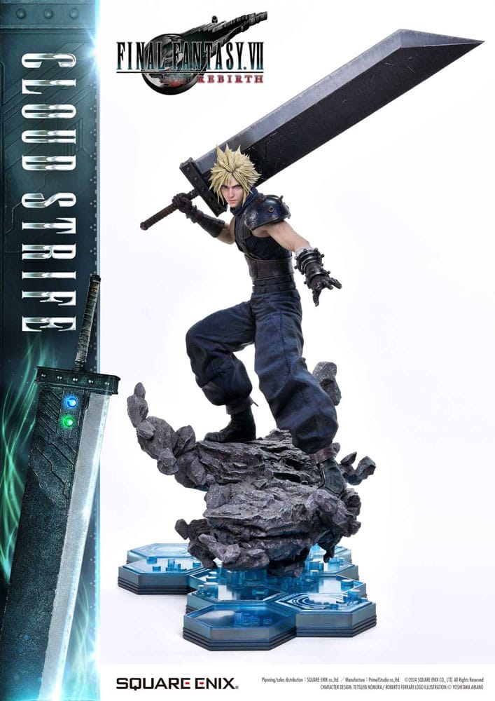 Statuette Final Fantasy VII Rebirth 1/4 Cloud Strife 68 cm