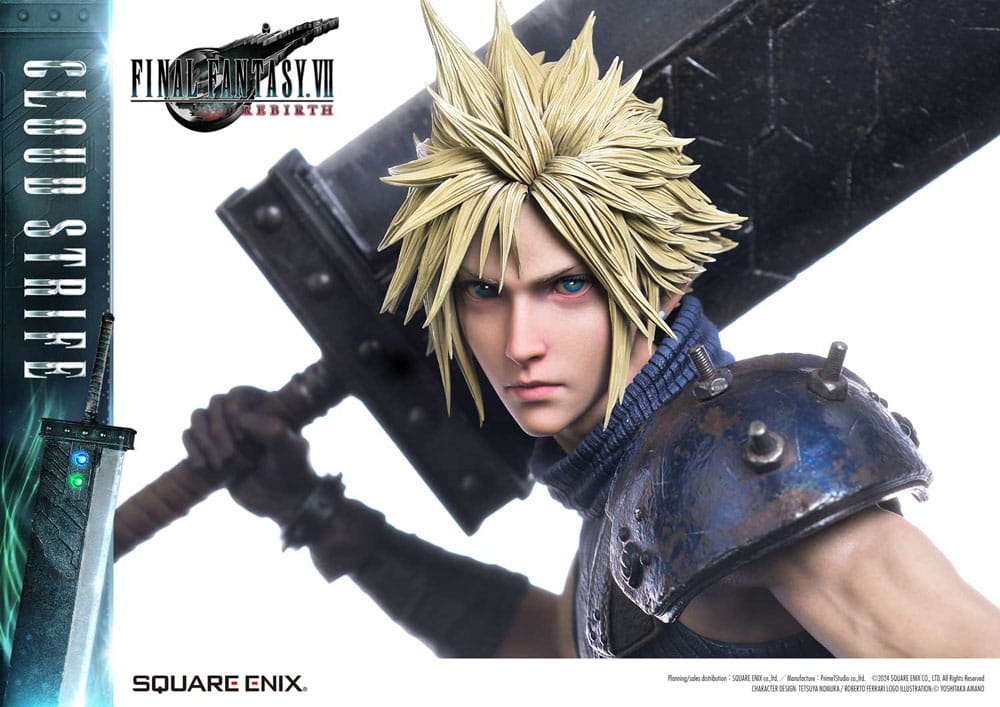 Statuette Final Fantasy VII Rebirth 1/4 Cloud Strife 68 cm