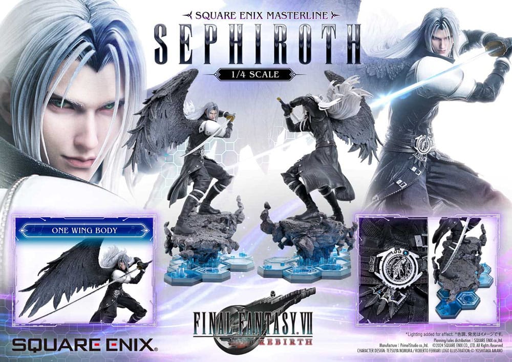 Statuette Final Fantasy VII Rebirth 1/4 Sephiroth 69 cm Statuettes Final Fantasy