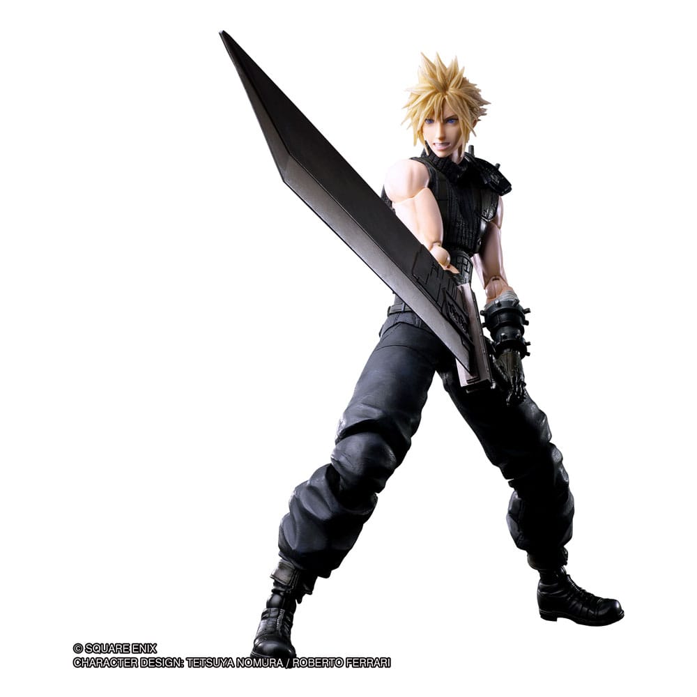 FF FINAL FANTASY 7 REBIRTH PLAY ARTS KAI CLOUD STRIFE Jouet FF FINAL FANTASY 7 REBIRTH PLAY ARTS KAI CLOUD STRIFE Jouet