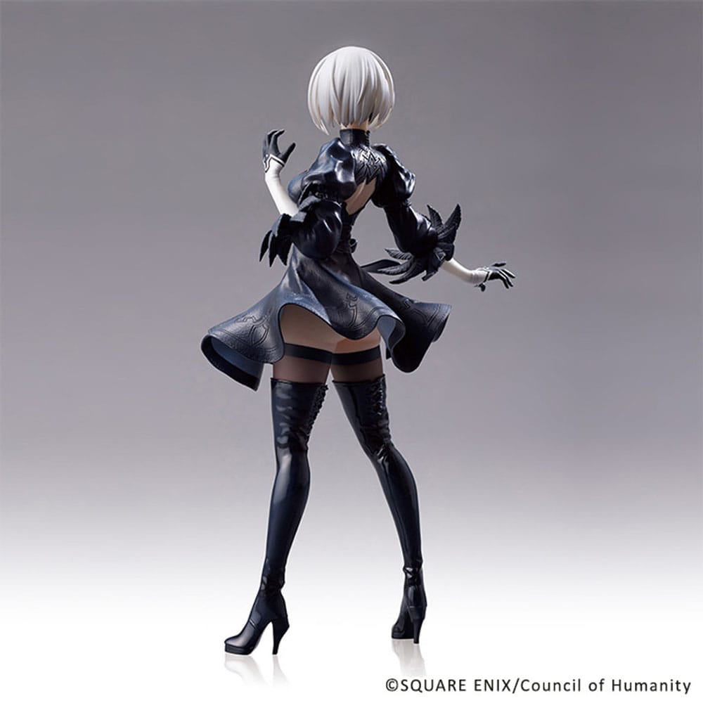 NieR:Automata : Statuette 2B (YoRHa No.2 Type B) Ver. 1.1a Goggles Ver. 30 cm