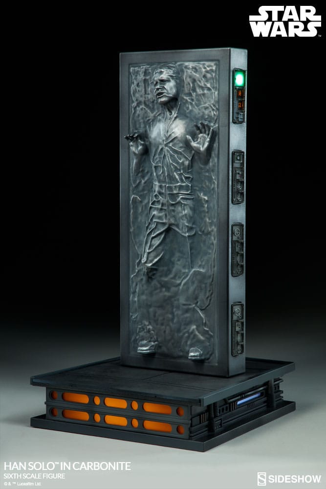 Star Wars figurine 1/6 Han Solo in Carbonite 38 cm Action figures: 30 cm Star Wars