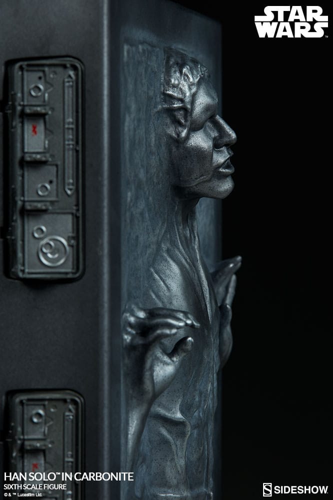 Star Wars figurine 1/6 Han Solo in Carbonite 38 cm Action figures: 30 cm Star Wars