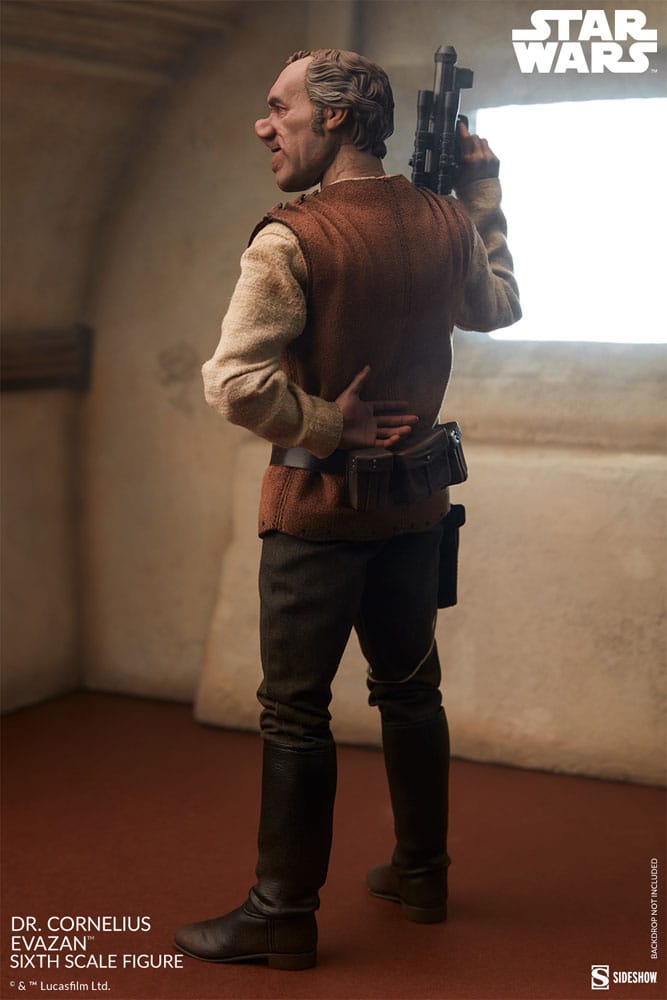 Figurine Star Wars Episode IV Scum & Villainy 1/6 Docteur Cornelius Evazan 30 cm