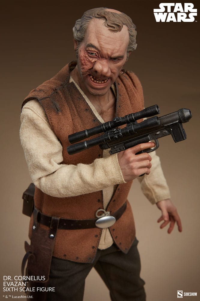 Figurine Star Wars Episode IV Scum & Villainy 1/6 Docteur Cornelius Evazan 30 cm