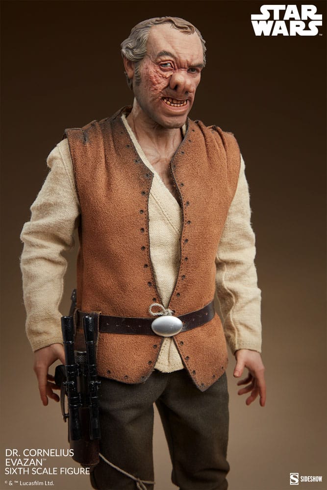 Figurine Star Wars Episode IV Scum & Villainy 1/6 Docteur Cornelius Evazan 30 cm
