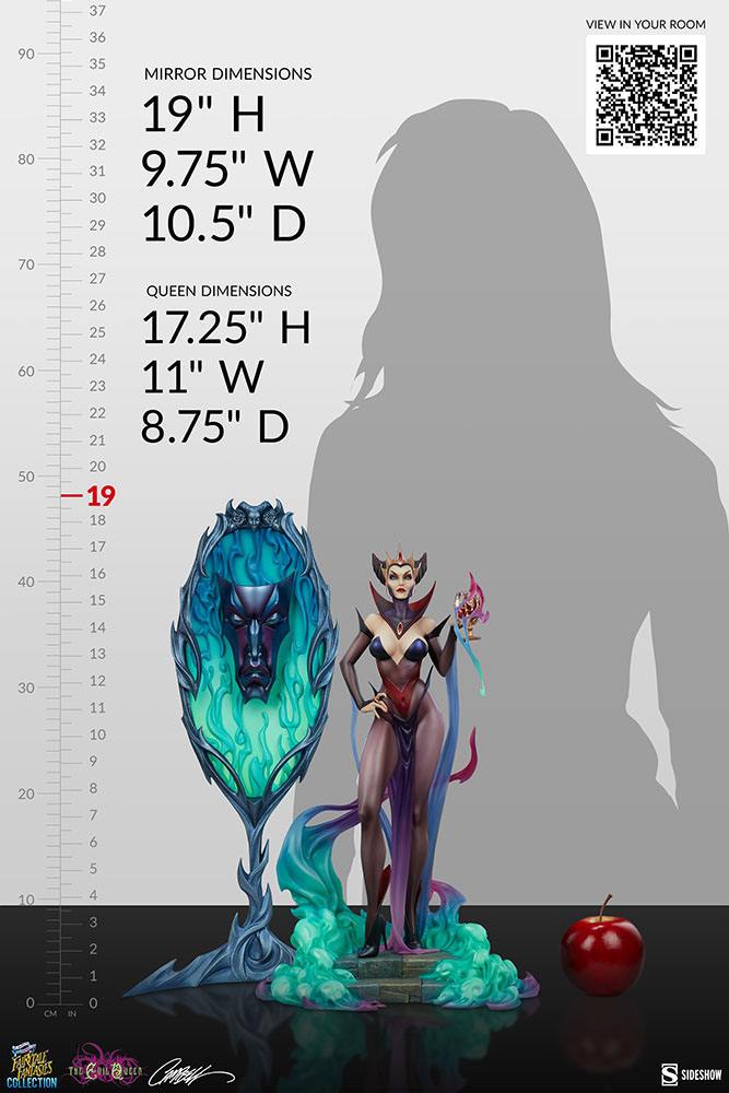 Fairytale Fantasies Collection : Statuette La Reine-Sorcière Deluxe 44 cm