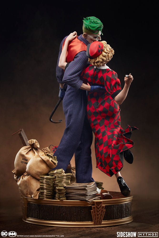DC Comics Mythos statuette 1/5 The Joker and Harley Quinn: Lawless Love 41 cm