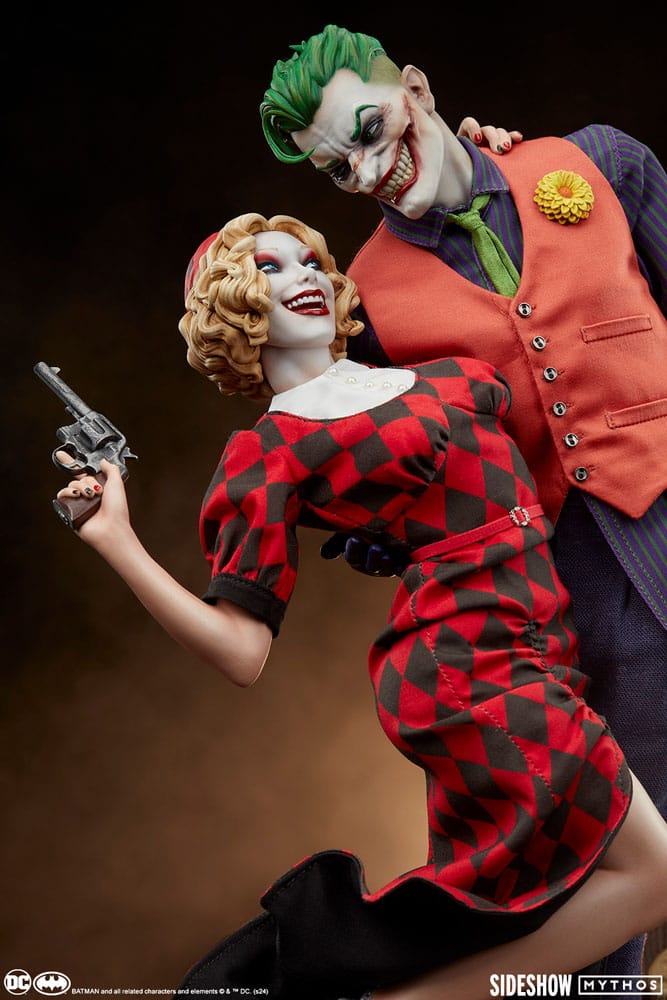 DC Comics Mythos statuette 1/5 The Joker and Harley Quinn: Lawless Love 41 cm