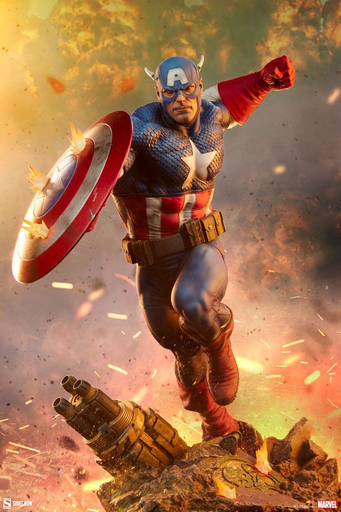 Marvel : Statuette Premium Format Captain America 53 cm