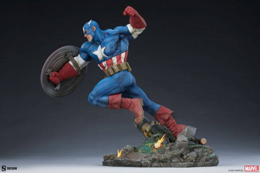 Marvel : Statuette Premium Format Captain America 53 cm