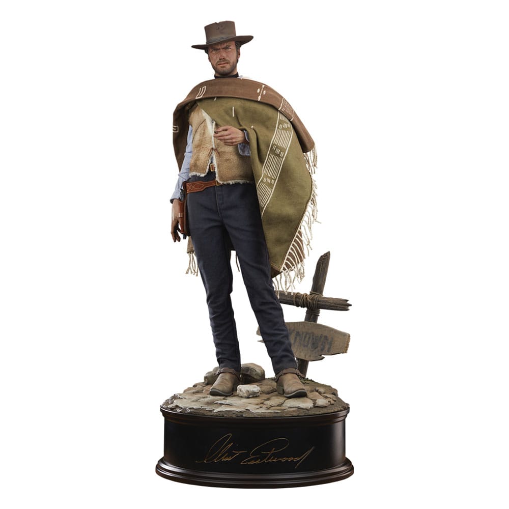 Clint Eastwood Legacy Collection : Statuette Premium Le Bon, la Brute et le Truand 61 cm