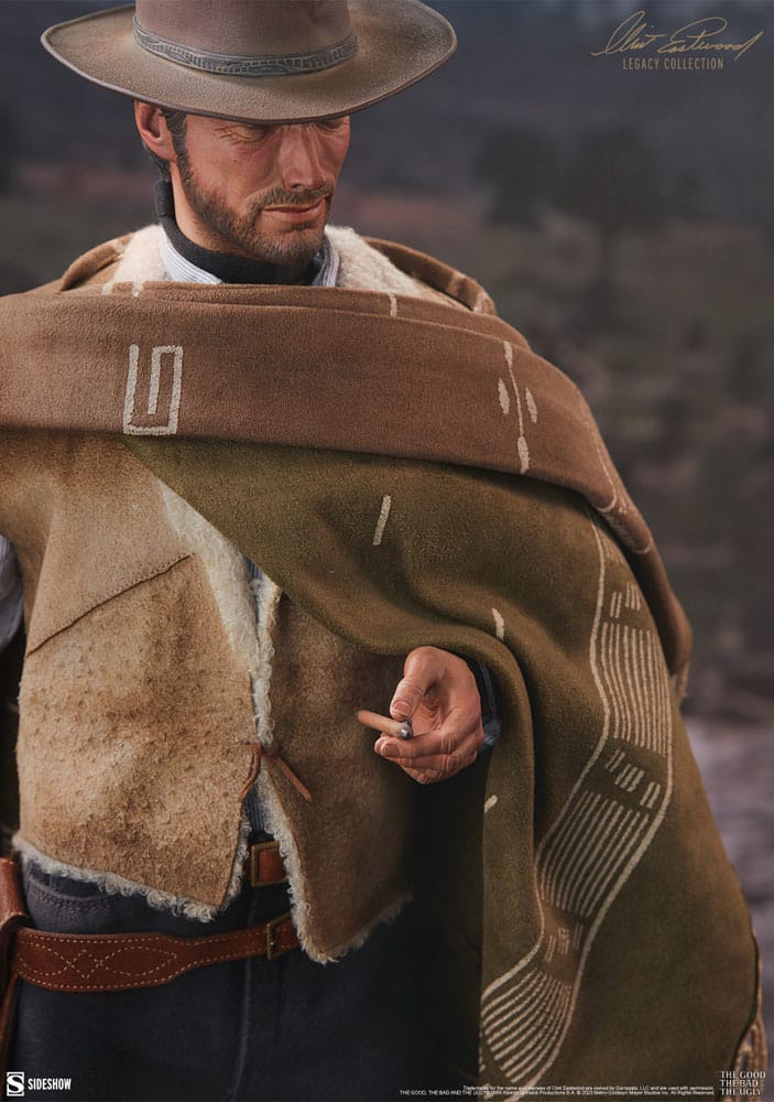 Clint Eastwood Legacy Collection : Statuette Premium Le Bon, la Brute et le Truand 61 cm