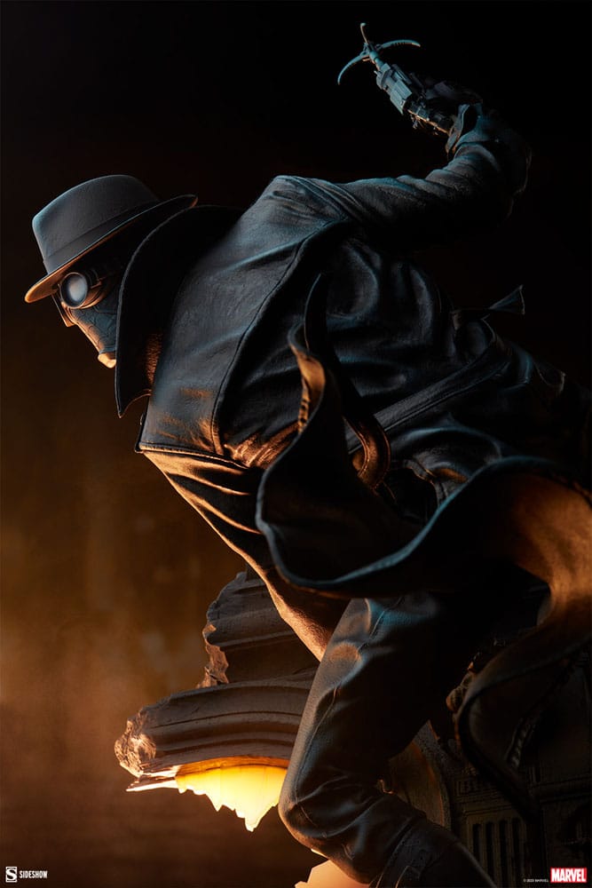 Marvel : Statuette Premium Format Spider-Man: Noir 68 cm
