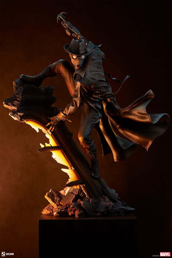 Marvel : Statuette Premium Format Spider-Man: Noir 68 cm