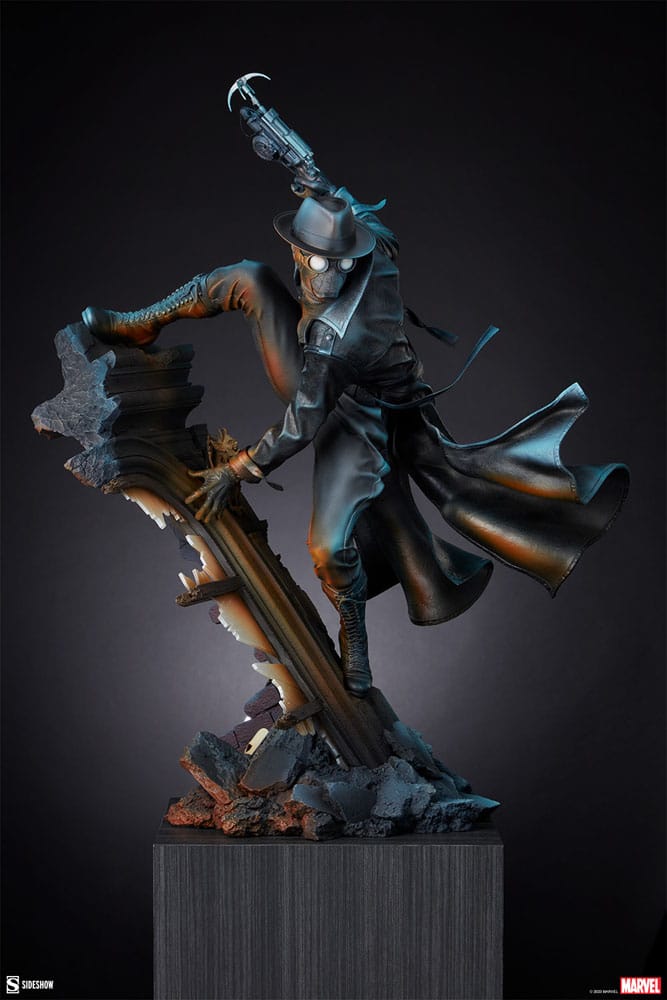 Marvel : Statuette Premium Format Spider-Man: Noir 68 cm