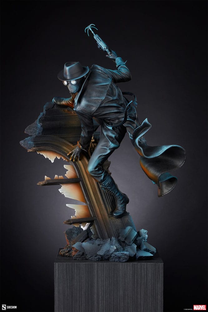 Marvel : Statuette Premium Format Spider-Man: Noir 68 cm