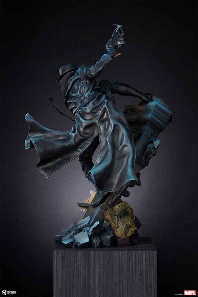 Marvel : Statuette Premium Format Spider-Man: Noir 68 cm