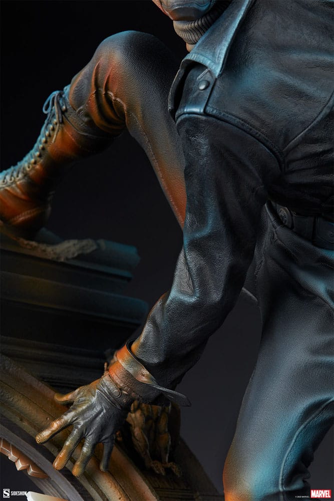 Marvel : Statuette Premium Format Spider-Man: Noir 68 cm