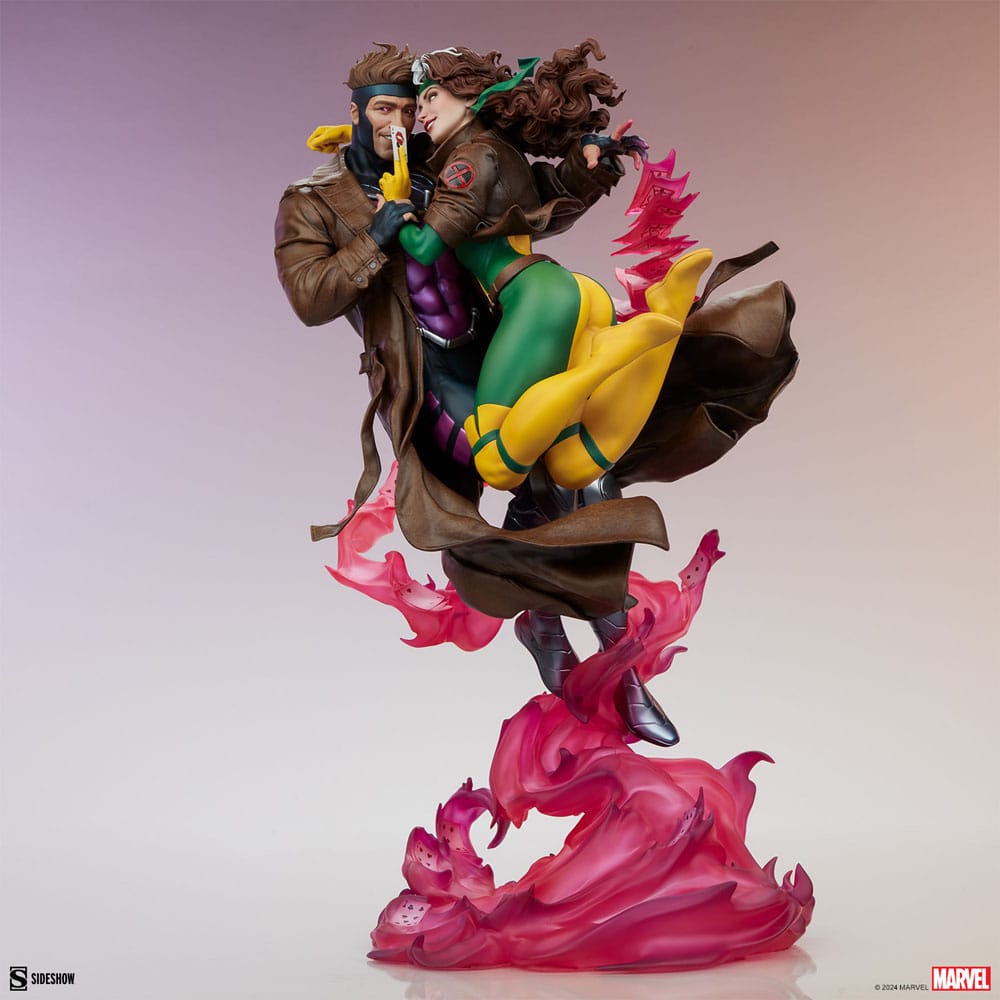 Marvel statuette Rogue & Gambit 47 cm